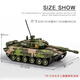 Legierung China 99A Hauptstreitmodell Metall Metall Kinderspielzeug Military Ornamente Crawler Panzerfahrzeugsimulation Neu 99 Panzermodell