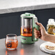 Mofei Electric Portable Health Pot Mini Tea Maker Kettle Small Office Fully Automatic Home Integrated MR6086 Fresh Green 0.6L