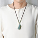 
A thousand years of jade jade Pixiu pendant, men and women ice-bottomed jade Pixiu jade pendant, jade pendant, with certificate, model five QZF3878i