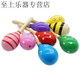[Offizielle Direktverkäufe] Frühschulmusik Percussion Instrument Sandball Kinder Rasseln Grip Jagd und Hören von Hanchang Plastik Sand Hammer rotes Paar 13 cm