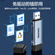山泽USB/Type-C读卡器3.0高速 SD/TF多功能多合一苹果16/15手机电脑OTG相机行车记录仪存储内存卡CRS12