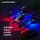 Olymmons Alloy Aerial Drone Brushless Quadcopter HD Camera Remote Control Toy Optical Flow Aircraft Birthday Gift Holiday Gift Black (Brushless Motor + Optical Flow Brushless)
