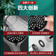 惠达丨增压淋浴花洒喷头家用浴室洗澡加压超强高压按摩淋雨沐浴莲蓬头 【1502增压手持+1.5mPVC软管】银
