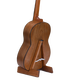 Eno Solid Wood Gitarre Placement Rack Floor Gitarre Rack Special Rack vertikaler Halterung Gitarre Rack House Klapperische Ukulele Rack Eiche Klappstil