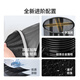 LIANQIU even ball fish guard fisherman bag black pit competitive fish net pocket fishing net rubberized thickened quick-drying small fish guard net fishing gear 45cm 3m black gold round fish guard
