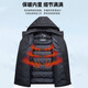 YAYA short hooded down jacket men's autumn and winter cold-proof thickened warm casual jacket for young and middle-aged people