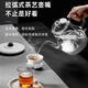 Kamjove Electric Kettle Kettle-Type résistant à la chaleur Verre électrique To-Tove électrique Tapot ménage 0,8 litre Automatique Power-Off bouillonnant bouillonnement électrique Kettle T-717 [Eau bouillante en un clic] 0,8 L