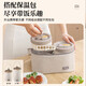 TAFUCO 316 stainless steel lunch box office worker large capacity microwave oven portable student children lunch box with insulation bag [with bag + tableware] Recommended model 4-layer 2.2L