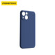 Pinsheng gilt für Apple 13 Mobiltelefonkoffer iPhone 13 Flexible Flüssigschutzhülle Vollaufladung Anti-Fall 13 Ultra-dünn Soft Shell Gerade Edge Mobilfunkhülle Blau