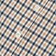 AQUASCUTUM/雅格狮丹秋冬新品女士格纹纯棉长袖衬衫Q4865W0031 卡其色83 M