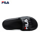 FILA 斐乐女鞋运动拖鞋夏季新款厚底沙滩鞋休闲鞋DRIFTER 黑-BK 36.5