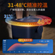 Supor foot bath sterilization foot bath 2025 household fully automatic massage heating intelligent constant temperature fumigation all-in-one foot bath as a gift Mother's Day Father's Day Mid-Autumn Festival gift Comfort model three levels of intensity + adjustable water temperature + memory function