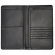 Billetera Samsonite (Samsonite), bolso para hombres, certificado, pasaporte de viaje de cuero, moda clásica y versátil, viajes de negocios y ocio 44818, negro, vida diaria simple 1 1