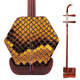 
Daoyun Red Sandalwood Erhu beginner professional performance-level adult playing Erhu instrument DY6623 Small-leaf Red Sandalwood Erhu (bone carving style)