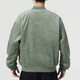 Adidas Jacke Herrenkleidung 2024 Frühling neuer Freizeitjacke Cord und Samt warmes Retro -Baseball -Uniform IQ1389/Inside Velvet s