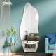 Sinca [livraison de porte, installation de paquet] Miroir de vinaigrette simple forme spéciale miroir mural miroir à corps complet miroir mural 50 * 120cm [suspension murale] Miroir en argent sans cuivre haute définition en cuivre