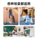 W&P 自拍杆伸缩三脚架云台防抖神器360度旋转直播落地多功能拍摄手持户外旅行便捷手机支架蓝牙遥控wp 【1.6米标准款黑】一体隐藏丨防抖不晃丨一键开合