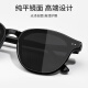 colore.in sunglasses women's ultraviolet-proof high-end small face gm polarized sunglasses outdoor travel sun protection driving glasses black frame classic gray