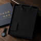 Pash en une ligne Plat-à-porter un pull en cachemire pour hommes 35% Cachemire Half Coltleneck Base Shirt Sweater Automne et hiver PL-2421 Gold Camel M