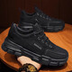 
Qiaoyi waterproof and non-slip short boots 2024 spring and autumn men's wear-resistant labor shoes versatile short tube construction site work shoes men's board shoes spring and summer trendy men's shoes [black size 40]