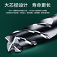 60 degree tungsten steel milling cutter 4-edge stainless steel carbide end mill steel parts/304/cast iron/cnc machining center D1*3*4*50L*4F-60A