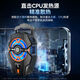 Aishengzhe Mobiltelefon Heiziger Halbleiter Kühlung aufladen drahtlos luftgekühlte Hühnerkühlung Stummes Artefakt für Apple Android Black Shark 2Pro-Spiel Universal Back Clip Cooling Lüfter [Supreme Digital Display] Semiconductor Refrigor-Kühlung und Tree-Speed-Anpassung