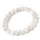 Drjefun kollektionsgrad natürliches weißes haarkristallarmband eins ein Bild full haart haart haar katze Augen Silber Haar Kristall Silber Titankristallarmband Männer und Frauen F3897 Modell 13.5mm
