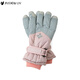 MISSION UV warm gloves for women in autumn and winter, windproof and coldproof plus velvet, skiing, cycling, driving, electric bicycle, touch screen gloves