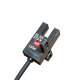 必先锋U槽型光电开关带线EE-SX670WR/671/SX672A/673/SX674/675/76/77WR EE-SX671WR NPN型 感应到灭指示灯 1米（标配现货）