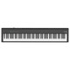 Roland Electric Piano FP-30x Home Anfänger Professionelle Untersuchungsleistung tragbarer 88-Key-Hammer-Tastatur Smart Electronic Piano FP30X Black + Stable U Rack + Single Pedal