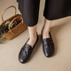 Zapatos de madre de cuero suave de cuero genuino de Kanglibi zapatos individuales de mediana edad y viejos cómodos y no cansados zapatos de cuero de mediana edad y viejos zapatos jóvenes y sin deslizamiento de mujeres primavera y otoño estilo 677 agujeros de agujero transpirable y no molido 41 41
