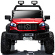 Travail Baby Double-Person Children's Electric Car Big G Great à quatre roues Adult Adult Remote Control Off-Road Treasure Kids Toys Car Cadeau d'anniversaire Paint Rouge: Roue souple + Fonction complète à quatre roues motrices + siège en cuir