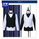ROMON Men's Tuxedo Stage Choral Conductor Performance Clothes Groomsmen's Dress Banquet Art Exam Host Suit Suit Black Jacket + Bow Tie L Height 175 Weight 145 Jin Jin equals about 0.5 kg