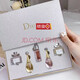 D'ao sample perfume trial, exquisite gift box, Valentine's Day gift for wife, girlfriend, best friend, lover, birthday gift, red box four-piece set + counter gift box bag