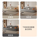 Dudumeijia fabric sofa living room 2025 new modern simple armrest storage cotton and linen sofa 526#