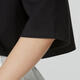 
Adidas official women's short-sleeved 25 summer new sportswear running body clothes cotton breathable casual round neck T-shirt IT9887/black/short/pure cotton skin-friendly M [165 recommended weight 110-120Jin [Jin equals 0.5 kg]]