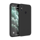 NWKU Xiaomi 6x mobile phone case mi6x liquid silicone soft shell all-inclusive anti-fall protective case for men and women classic black single shell Xiaomi 6X