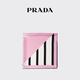 PRADA/Prada gift women's mulberry silk printed scarf square primrose color