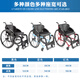 Australischer Foshan Oriental behindert Sport Rollstuhl für heimliche leichte faltbare Aluminiumlegierung tragbarer Handbuch FS723LQF15 Blau Sitzbreite 38 cm
