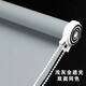 Miaoke can customize curtain roller blinds for bedroom, kitchen, bathroom, office, home factory, punch-free lifting curtains, light gray full blackout