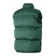Nike cotton vest men's 2025 summer new style running fitness down comfortable stand collar zipper casual sports jacket FB7374-323 fir green/white (cotton jacket) M