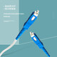 
CommKing leather fiber 1 core 2 steel wire indoor leather fiber optical cable with SC connector single mode single core operator optical cat extension cable white 30 meters CKJX-1H30S