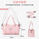 Sac de voyage à main Landcase pour les femmes avec un sac à bagages léger de grande capacité Sac de rangement extensible Sac de gym