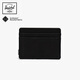 Herschel Canadian Hexing Rainproof Series Charlie Universal Card Bag Coin Wallet Classic Black