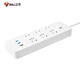 
Bull (BULL) Xiaobai fast charging series socket converter Smart USB TYPE-C port wiring board Plug-in board plug-in board [C port 20W fast charging] All white 1.8 meters U12033