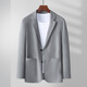 Vatica (VEDEOL) quick-drying thin ice silk sunscreen skin suit men's suit men's suit jacket men's spring and summer breathable casual tops blue-gray XXL-weight 160-175 suitable