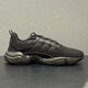Adidas (adidas) Clover men's shoes women's shoes summer sports shoes mesh breathable running shoes retro dad shoes casual shoes JQ3927 JP8237/all black 44