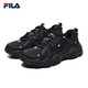 FILA Cat Claw Shoes 4th Generation Women's Shoes Dad Shoes Couples Sports Shoes Retro Fashion Casual Shoes Mesh Breathable Women's Black-BK 39