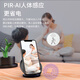 超清4K摄像头家用无线摄线头小巧型监控器wifi夜视手机远程监视孔 续航款无线WIFi连接+远程开关 128G内存(循环保存录像约20天)