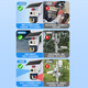 Mingsheng 4G Network Solarkamera Outdoor im Freien und netzwerkloser ländliches Outdoor-Mobiltelefon Fernbedienung Hochauflagen Überwachung Home Nutzung 360 Grad ohne tote Winkel mit Nachtsicht Panoramablick 15